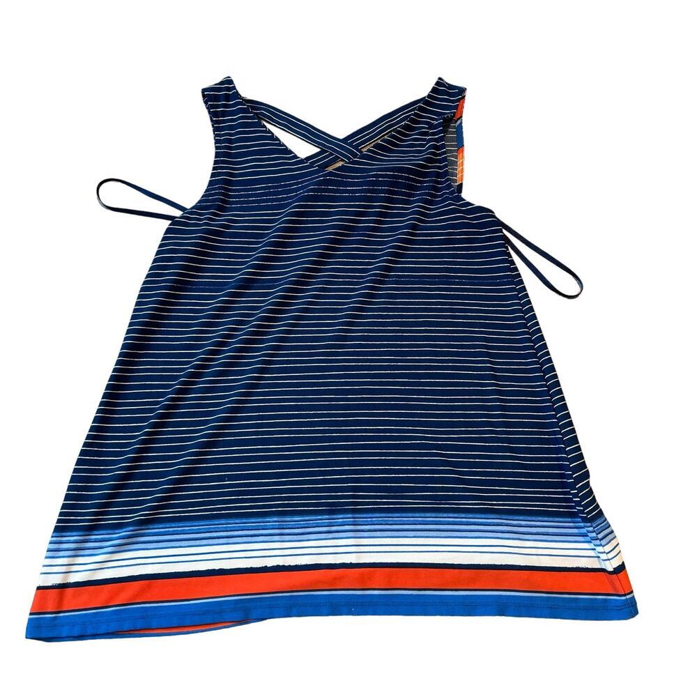 Westport Red White and Blue Striped Tank Size S